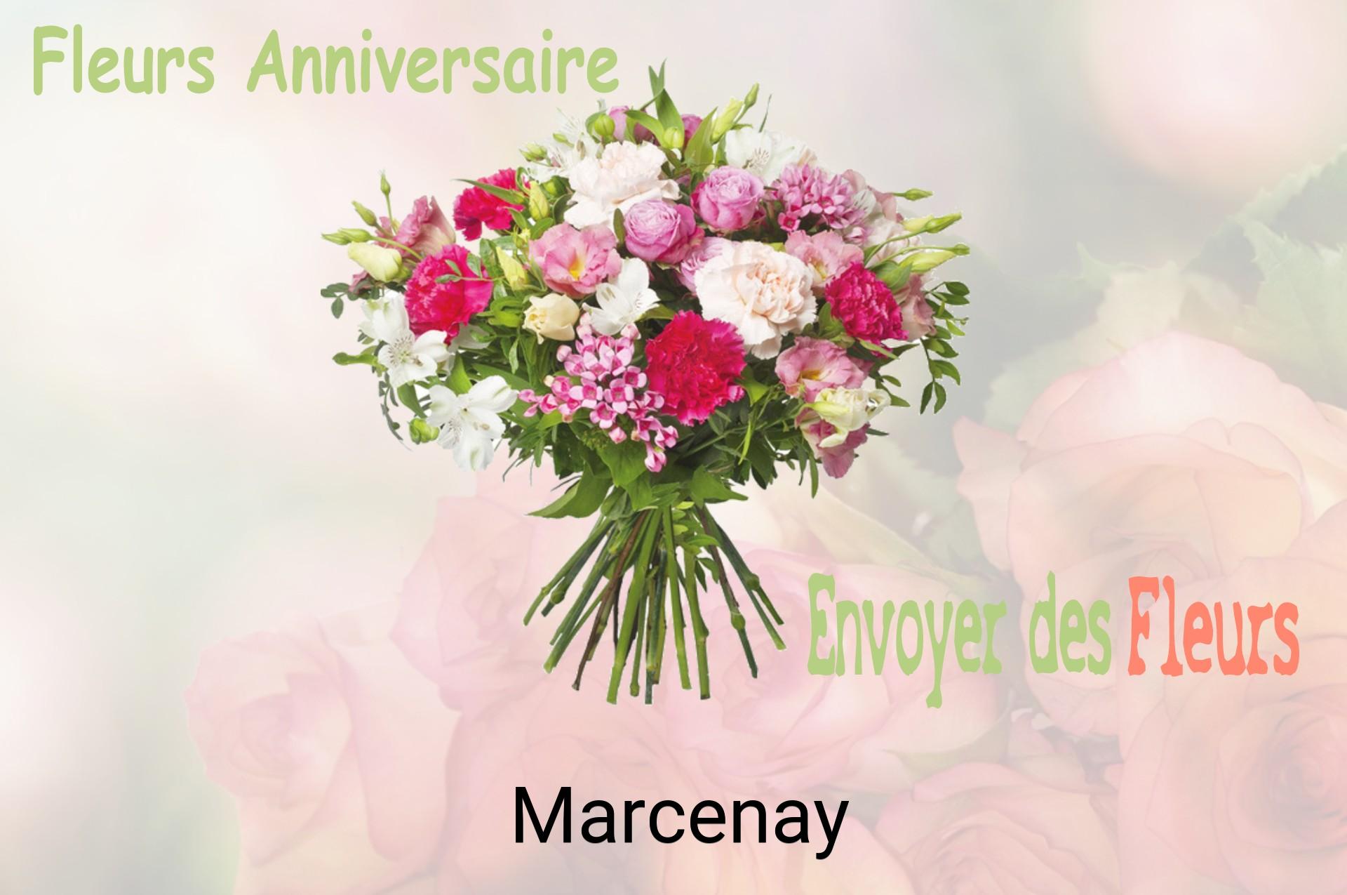 Bouquet de fleurs d’anniversaire livré à Marcenay