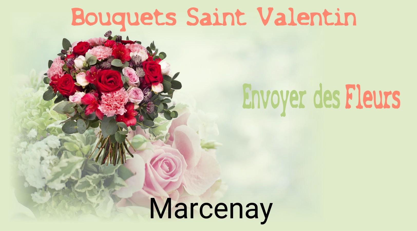 Roses de Saint-Valentin livrées à Marcenay